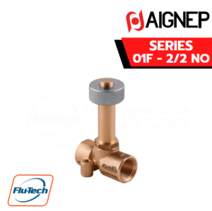 AIGNEP Fluid Solenoid Valves FLUIDITY - 01F - 2-2 NO Series DIRECT ACTING SOLENOID VALVES