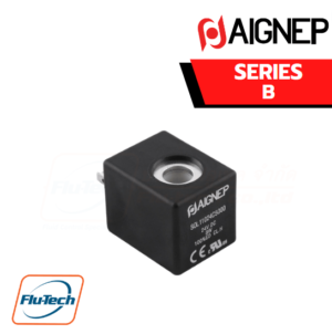 AIGNEP Fluid Solenoid Valves FLUIDITY - B Series Ø OPERATOR 10 mm - SIZE 30 mm