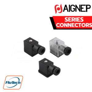 AIGNEP Fluid Solenoid Valves FLUIDITY - CONNECTORS - 22 mm Series SIZE 22 mm