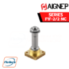 AIGNEP Fluid Solenoid Valves FLUIDITY - F1F - 2-2 NC Series DIRECT ACTING SOLENOID VALVES WITH FLANGE FIXING