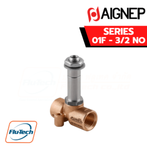 AIGNEP Fluid Solenoid Valves FLUIDITY - Serie 01F - 3-2 NO Series DIRECT ACTING SOLENOID VALVES