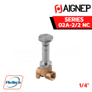 AIGNEP Fluid Solenoid Valves FLUIDITY - Serie 02A 02A - 2-2 NC 1-4 ATEX DIRECT ACTING SOLENOID VALVES