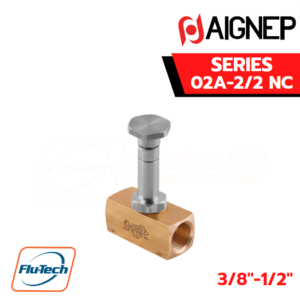 AIGNEP Fluid Solenoid Valves FLUIDITY - Serie 02A 02A - 2-2 NC 3-8 ATEX DIRECT ACTING SOLENOID VALVES