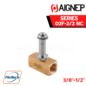 AIGNEP Fluid Solenoid Valves FLUIDITY - Serie 02F 2-2 3-8 NC DIRECT ACTING SOLENOID VALVES