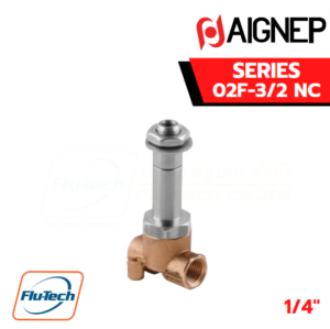 AIGNEP Fluid Solenoid Valves FLUIDITY - Serie 02F 3-2 NC DIRECT ACTING SOLENOID VALVES