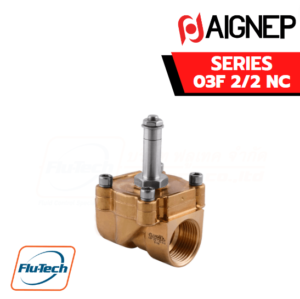 AIGNEP Fluid Solenoid Valves FLUIDITY - Series 03F SERVO-ASSISTED SOLENOID VALVES