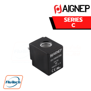 AIGNEP Fluid Solenoid Valves FLUIDITY - Series C - Ø OPERATOR 13 mm - SIZE 30 mm