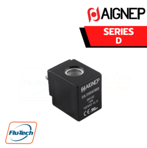 AIGNEP Fluid Solenoid Valves FLUIDITY - Series D - Ø OPERATOR 13 mm - SIZE 30 mm