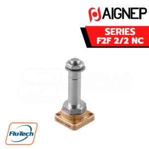 AIGNEP Fluid Solenoid Valves FLUIDITY - Series F2F 2-2 NC DIRECT ACTING SOLENOID VALVES WITH FLANGE FIXING