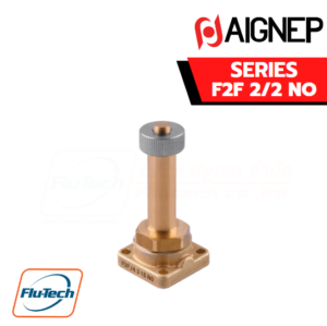 AIGNEP Fluid Solenoid Valves FLUIDITY - Series F2F 2-2 NO DIRECT ACTING SOLENOID VALVES WITH FLANGE FIXING