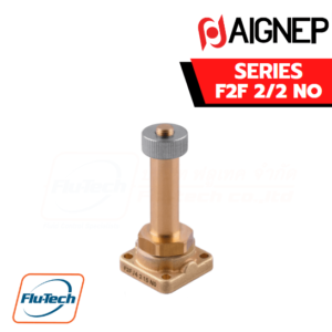 AIGNEP Fluid Solenoid Valves FLUIDITY - Series F2F 2-2 NO DIRECT ACTING SOLENOID VALVES WITH FLANGE FIXING