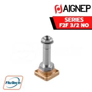 AIGNEP Fluid Solenoid Valves FLUIDITY - Series F2F 3-2 NO DIRECT ACTING SOLENOID VALVES WITH FLANGE FIXING