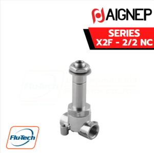 AIGNEP Fluid Solenoid Valves FLUIDITY - Series X2F - 2-2 NC DIRECT ACTING SOLENOID VALVES