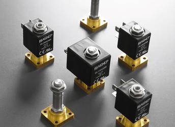 AIGNEP - Serie F1F DIRECT ACTING SOLENOID VALVES WITH FLANGE FIXING AND BRASS CW510L BODY-OPERATOR 10 mm
