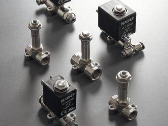 AIGNEP - Serie X1F DIRECT ACTING SOLENOID VALVES BODY IN STAINLESS STEEL AISI 316L-OPERATOR 10 mm