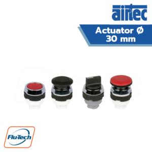 AIRTEC สวิตซ์ปุ่มกด (Push button) Actuator Ø 30 mm