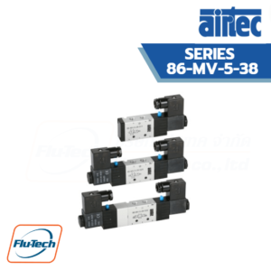 AIRTEC วาล์วควบคุมทิศทางด้วยไฟฟ้า รุ่น 86-MV-5-38