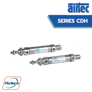 AIRTEC - Series CDH- Double Acting, ISO 6432, Stainless Steel