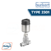 Burkert - Type 2301 Pneumatically operated 2 way Globe Control Valve-2