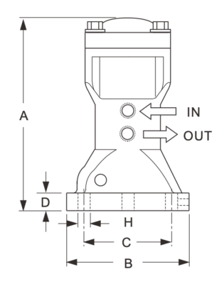 FineTek Pneumatic Piston Vibrator (Air-Cushioned Type) BVP Series - Flutech.co.th Thailand