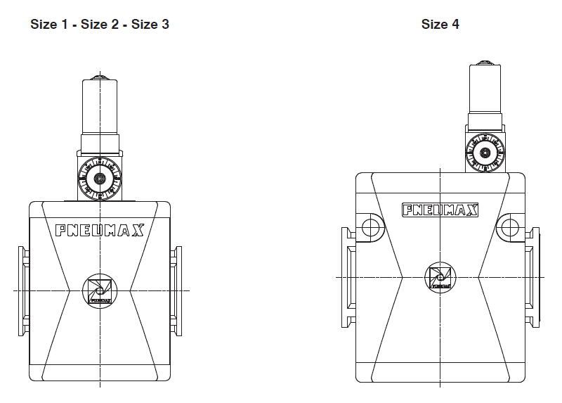 PNEUMAX - สวิตช์ควบคุมความดัน (Pressure Switch) - design