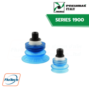 PNEUMAX - ROUND BELLOWS SUCTION CUP MADE OF POLYURETHANE – SERIES 1900