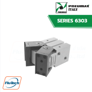 PNEUMAX - SERIES 6303 Angular grippers - 180° opening, rack & pinion style