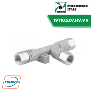 PNEUMAX - เครื่องกำเนิดสุญญากาศ รุ่น 19T18.S.07.HV.VV