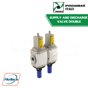 PNEUMAX - SUPPLY AND DISCHARGE VALVE DOUBLE