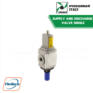 PNEUMAX - SUPPLY AND DISCHARGE VALVE SINGLE