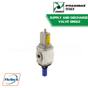 PNEUMAX - SUPPLY AND DISCHARGE VALVE SINGLE