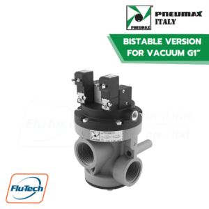 PNEUMAX - BISTABLE VERSION FOR VACUUM G1 WITH EXHAUST – T771VS3201BP