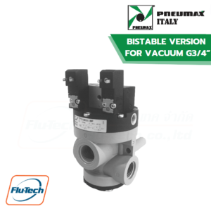 PNEUMAX - BISTABLE VERSION FOR VACUUM G3-4 WITH QUICK EXHAUST – T773-VS3201BP
