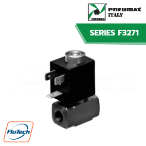 PNEUMAX - โซลินอยด์วาล์ว 2 ทาง รุ่น F3271 N.O. STAINLESS STEEL BODY, WITH G CONNECTION (ISO 228) – 1/8”