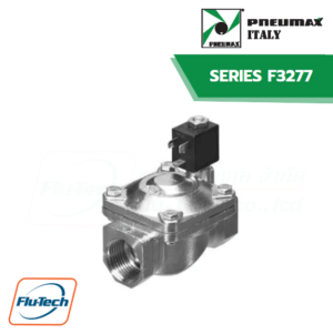 PNEUMAX - โซลินอยด์วาล์วสแตนเลส 2 ทาง NC รุ่น F3277 - 3/8”…1”