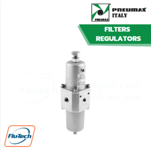 PNEUMAX - ตัวปรับแรงดันลม FILTERS REGULATORS SIZE 2 INOX Tg2 – 1/4 NTP – 3/8 NPT – G1/4