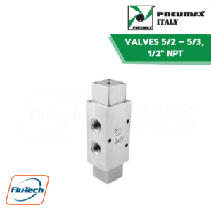 PNEUMAX - VALVES 5/2 – 5/3 1/2″ NPT