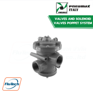 VALVES AND SOLENOID VALVES POPPET SYSTEM 3/2, 1 1/2″ NPT