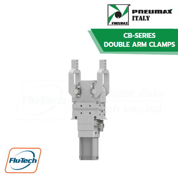 PNEUMAX - CB-SERIES - DOUBLE ARM CLAMPS