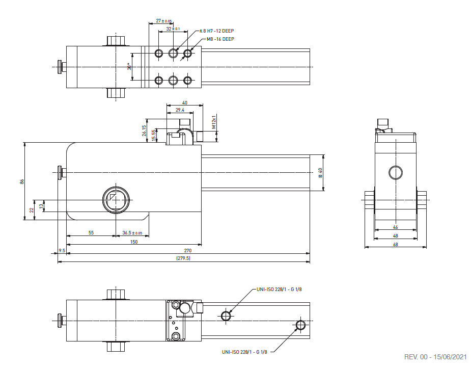 PNEUMAX-HC1 -International mount