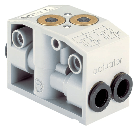 Bürkert Type 0498 - Double pilot controlled check valve for realising 5/3 way function with all ports blocked - Additional Safety Function or Option - Burkert Thailand Authorized Distributor - Flutech Co., Ltd. - ตัวแทนจำหน่ายอย่างเป็นทางการ บริษัท ฟลูเทค จํากัด