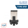 Burkert - Type 6757 - 2-2 or 3-2-way Whisper Valve with media separation