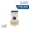 Burkert - Type 6757 - 2-2 or 3-2-way Whisper Valve with media separation