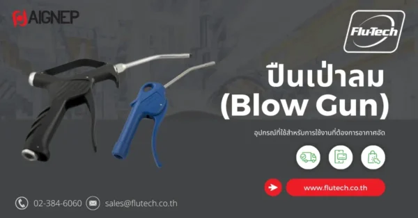 ปืนเป่าลม (Air Blow Gun) คืออะไร ทำงานอย่างไร