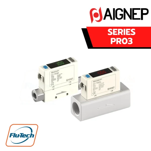 AIGNEP - เครื่องวัดการไหล DIGITAL FLOW AND PRESSURE SENSOR