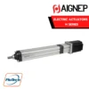 AIGNEP - แอคชูเอเตอร์ไฟฟ้าพร้อมตัวยึดมอเตอร์แบบอินไลน์ ELECTRIC ACTUATOR WITH IN-LINE MOTOR MOUNT H SERIES