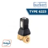 Burkert-Type 6223 - Servo-assisted 2-way high-flow solenoid control valve