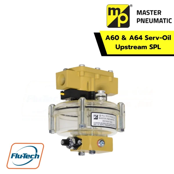 A60 & A64 Serv-Oil Upstream SPL (single point lubricator) for Air Tools 1/2 and 3/4