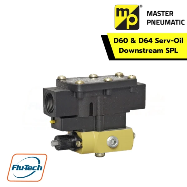 Master pneumatic - D60 & D64 Serv-Oil Downstream SPL (single point lubricator) for Equipment except Air Tools 1/2 and 3/4