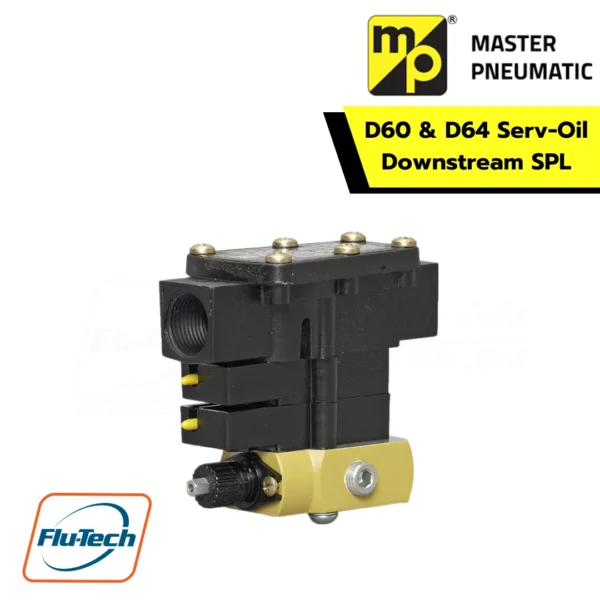 Master pneumatic - D60 & D64 Serv-Oil Downstream SPL (single point lubricator) for Equipment except Air Tools 1/2 and 3/4